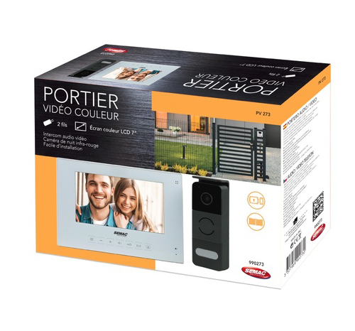 Visiophone couleur écran 7 pouces - Zoom2